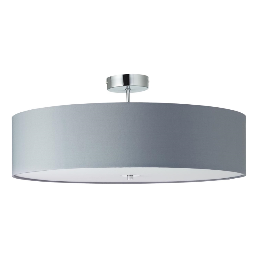 Brilliant - Lampadario a plafone ANDRIA 3xE27/60W/230V diametro 60 cm grigio