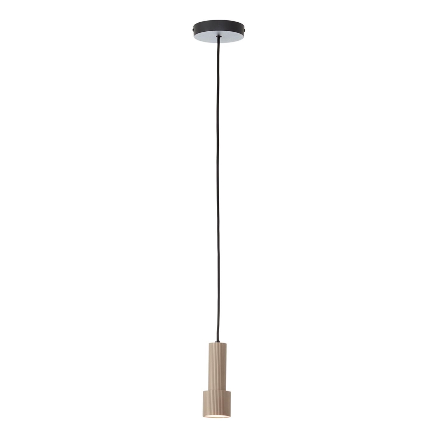 Brilliant - Lampadario a sospensione con filo CADIZ 1xGU10/10W/230V diametro 12,5 cm bronzo