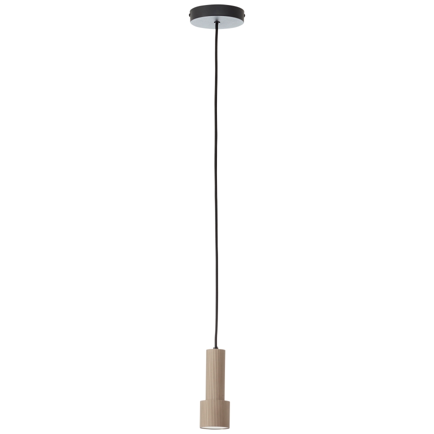 Brilliant - Lampadario a sospensione con filo CADIZ 1xGU10/10W/230V diametro 12,5 cm bronzo