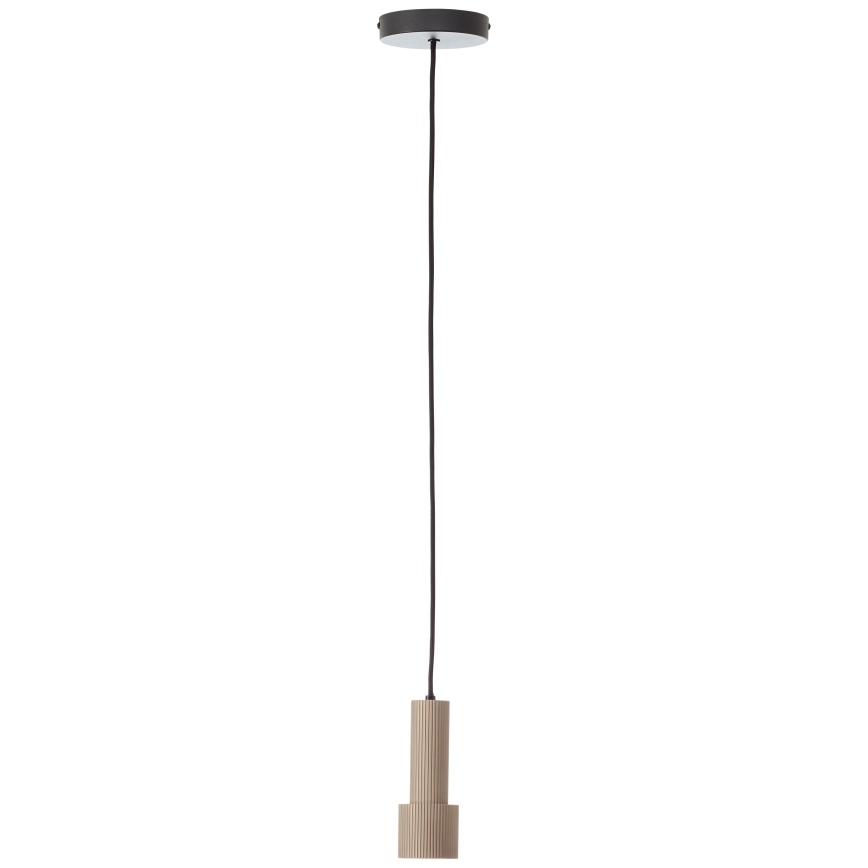 Brilliant - Lampadario a sospensione con filo CADIZ 1xGU10/10W/230V diametro 12,5 cm bronzo