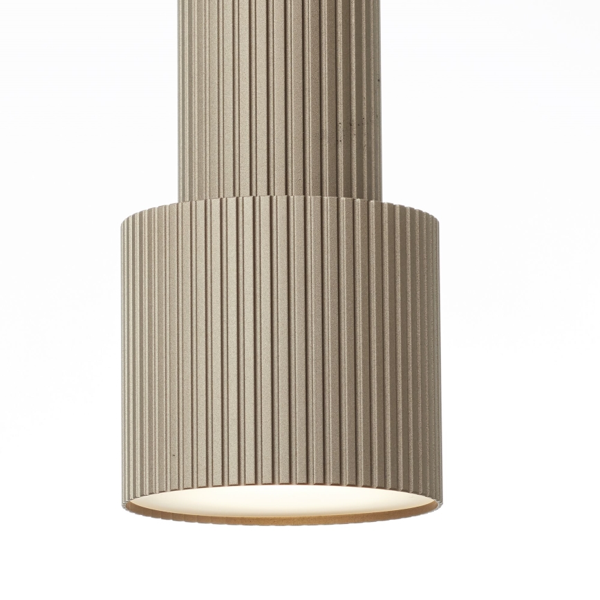 Brilliant - Lampadario a sospensione con filo CADIZ 4xGU10/10W/230V bronzo