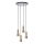 Brilliant - Lampadario a sospensione con filo CADIZ 4xGU10/10W/230V diametro 35 cm bronzo