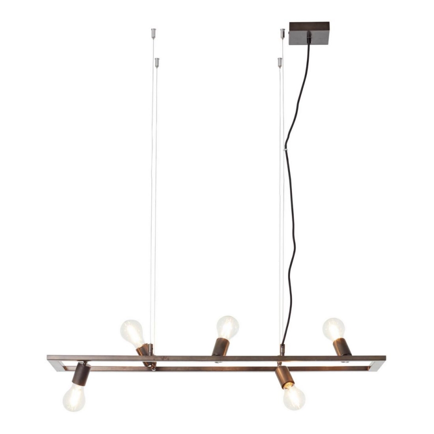Brilliant - Lampadario a sospensione con filo KALLA 5xE27/40W/230V