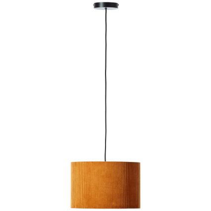 Brilliant - Lampadario a sospensione con filo TONY 1xE27/20W/230V diametro 35 cm arancione