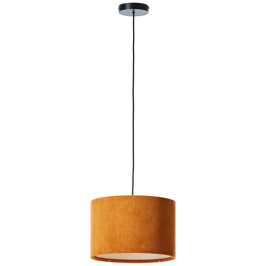 Brilliant - Lampadario a sospensione con filo TONY 1xE27/20W/230V diametro 35 cm arancione