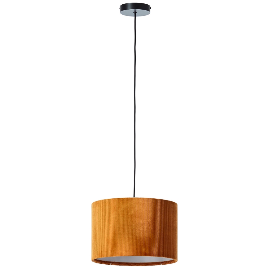 Brilliant - Lampadario a sospensione con filo TONY 1xE27/20W/230V diametro 35 cm arancione