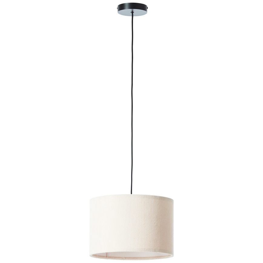 Brilliant - Lampadario a sospensione con filo TONY 1xE27/20W/230V diametro 35 cm color crema