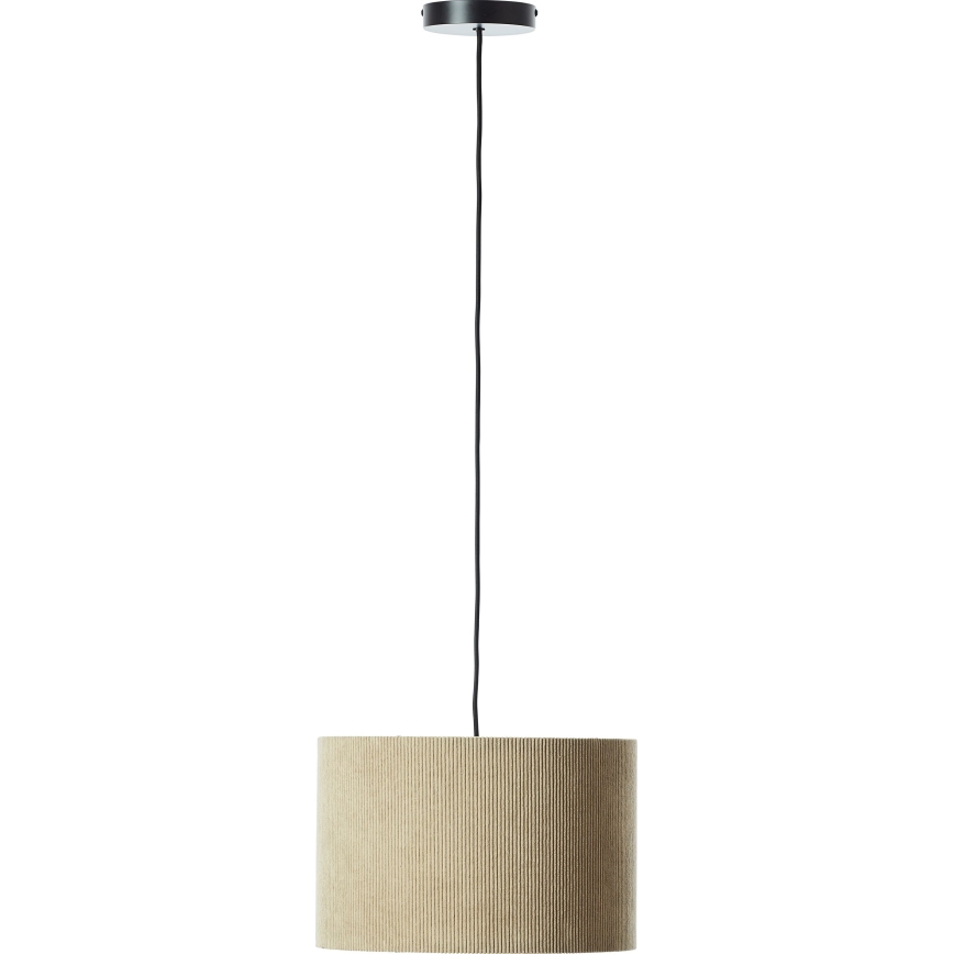 Brilliant - Lampadario a sospensione con filo TONY 1xE27/20W/230V diametro 35 cm marrone