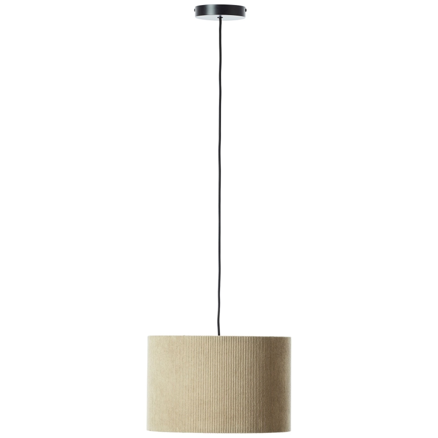 Brilliant - Lampadario a sospensione con filo TONY 1xE27/20W/230V diametro 35 cm marrone