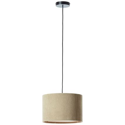 Brilliant - Lampadario a sospensione con filo TONY 1xE27/20W/230V diametro 35 cm marrone