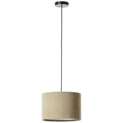 Brilliant - Lampadario a sospensione con filo TONY 1xE27/20W/230V diametro 35 cm marrone