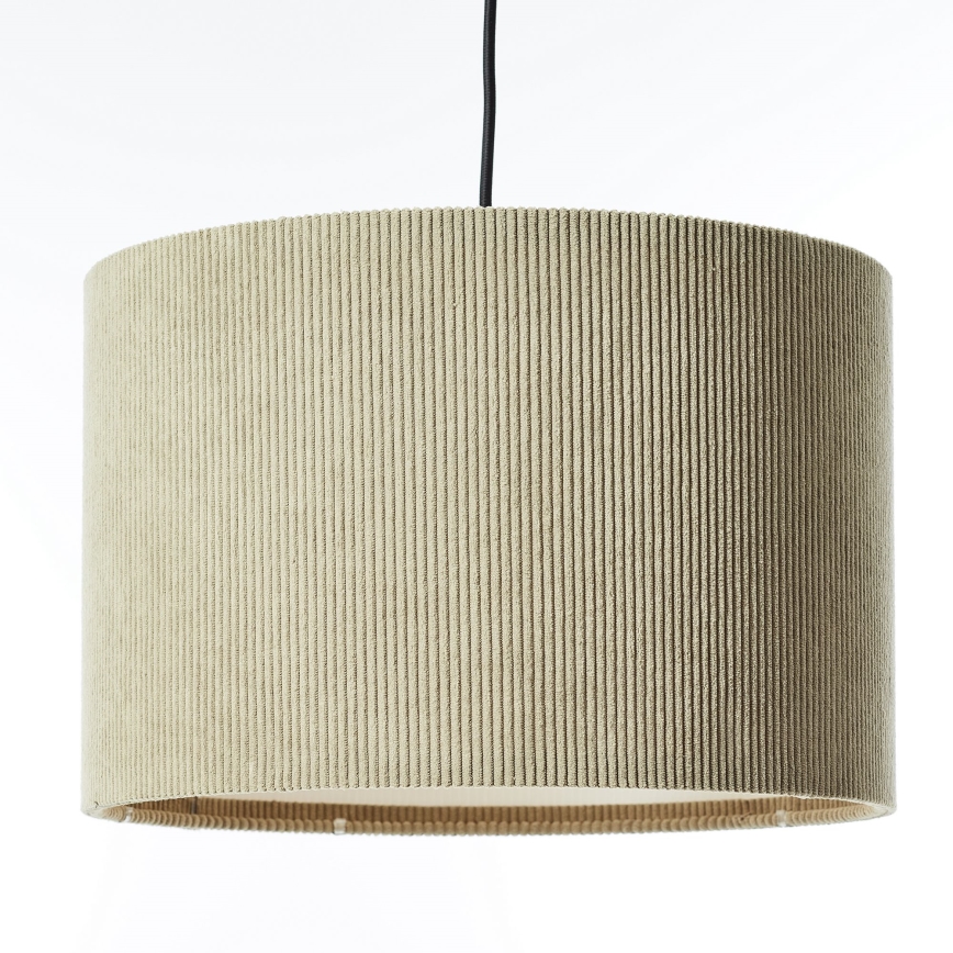 Brilliant - Lampadario a sospensione con filo TONY 1xE27/20W/230V diametro 35 cm marrone