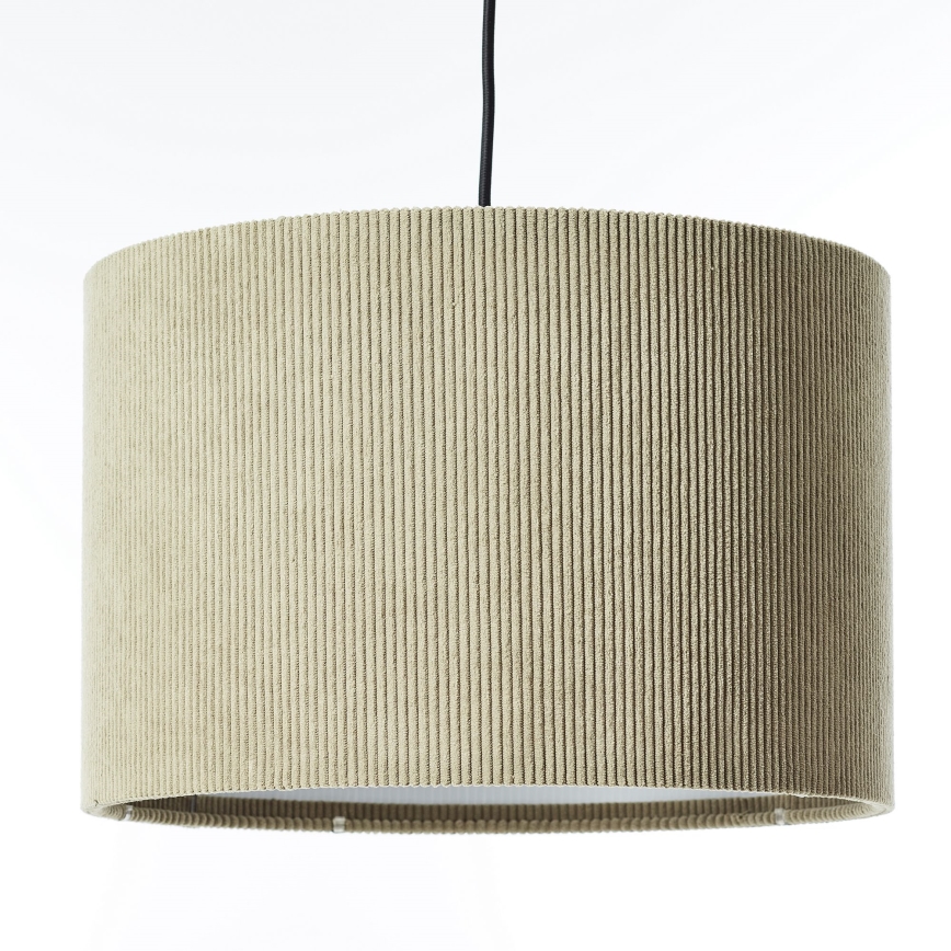 Brilliant - Lampadario a sospensione con filo TONY 1xE27/20W/230V diametro 35 cm marrone