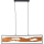 Brilliant - Lampadario LED a sospensione con filo CHAUMONT LED/20W/230V pino - FSC certificato