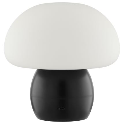 Brilliant - Lampe de table LED tactile rechargeable et dimmable DUPIS LED/2W/5V 2700K 1800 mAh noire