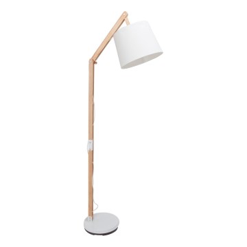 Brilliant - Lampe de table CARLYN 1xE27/60W/230V beige/blanche
