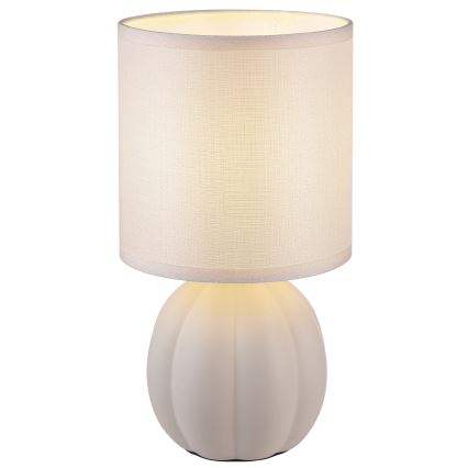Brilliant - Lampe de table DUNE 1xE14/20W/230V blanche