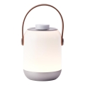 Brilliant - Lampe de table extérieure à intensité variable GEMMA LED/1,9W/5V 1800 mAh IP44 blanc