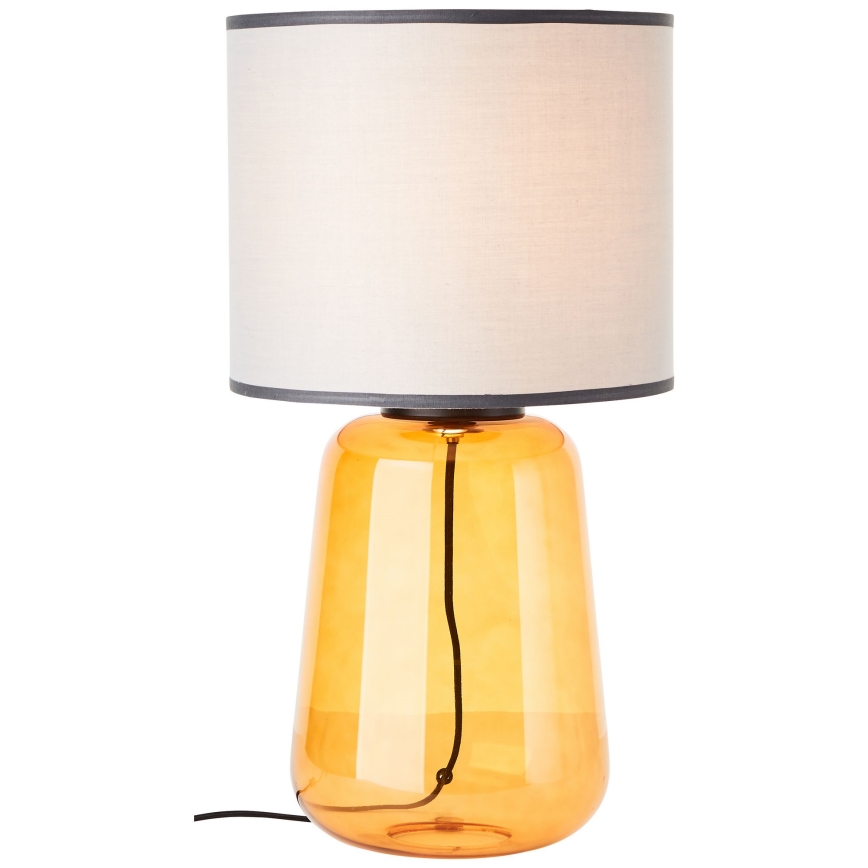 Brilliant - Lampe de table HYDRA 1xE27/60W/230V jaune