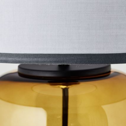 Brilliant - Lampe de table HYDRA 1xE27/60W/230V jaune