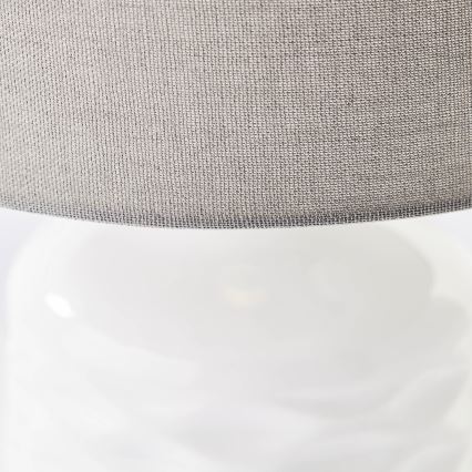 Brilliant - Lampe de table ILYSA 1xE14/40W/230V blanche/grise