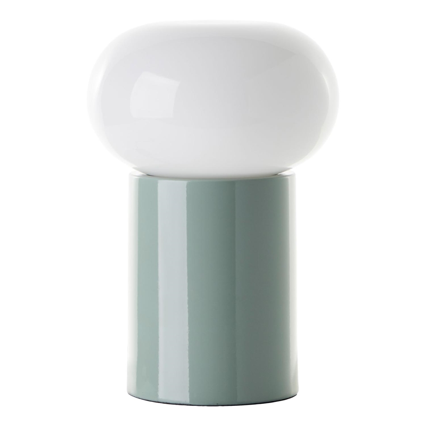 Brilliant - Lampe de table KNUT 1xE27/25W/230V vert/blanc