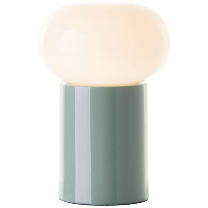 Brilliant - Lampe de table KNUT 1xE27/25W/230V vert/blanc