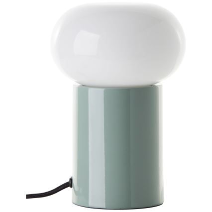 Brilliant - Lampe de table KNUT 1xE27/25W/230V vert/blanc
