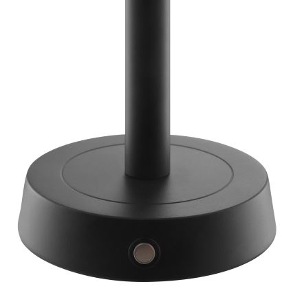 Brilliant - Lampe de table d'extérieur tactile rechargeable LED dimmable RAZOR LED/2,5W/5V 2700K 2600 mAh IP44 noire