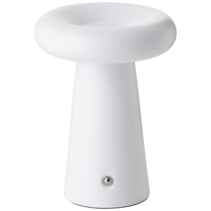 Brilliant - Lampe de table extérieur tactile à intensité variable LED MUFFIN LED/3W/5V USB IP44 blanc