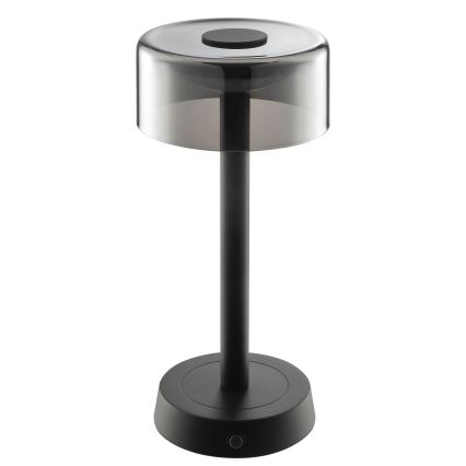 Brilliant - Lampe de table d'extérieur tactile, rechargeable et dimmable RAZOR LED/2,5W/5V 2700K 2600 mAh IP44 noir