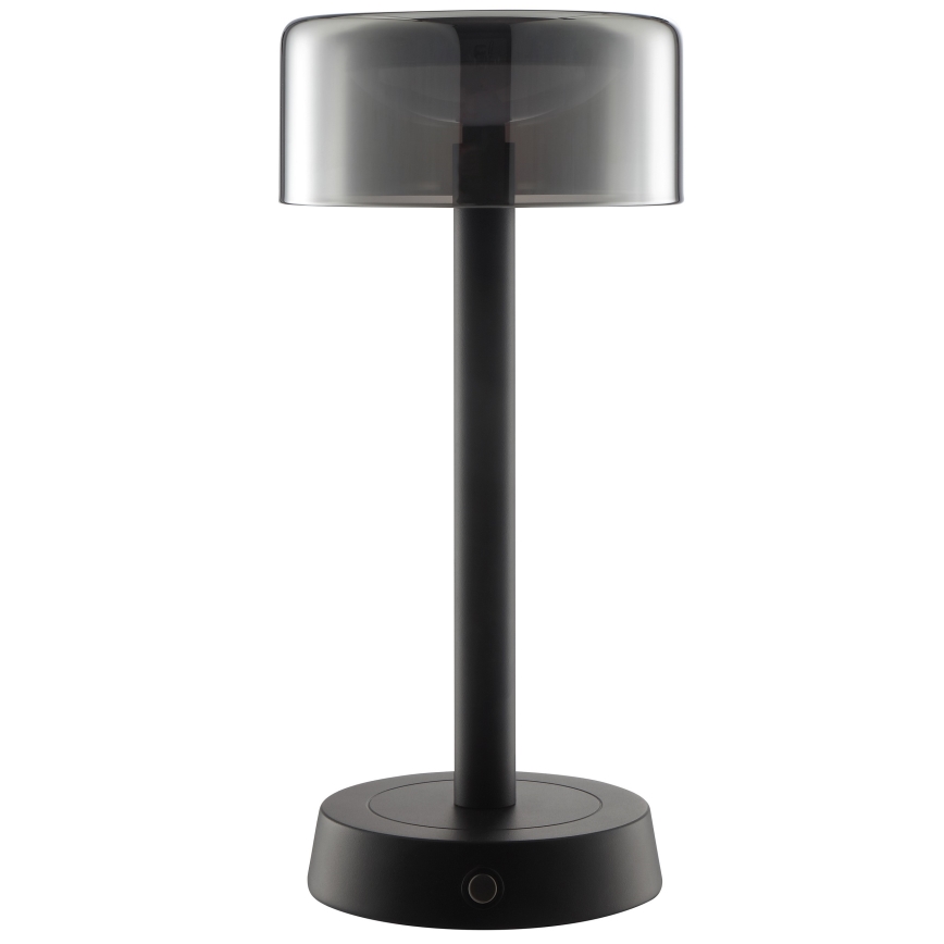 Brilliant - Lampe de table d'extérieur tactile, rechargeable et dimmable RAZOR LED/2,5W/5V 2700K 2600 mAh IP44 noir