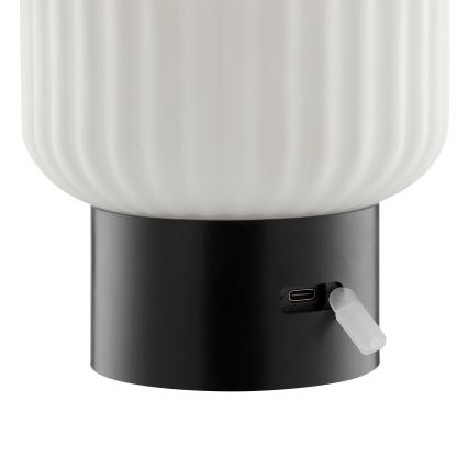 Brilliant - Lampe de table extérieure tactile rechargeable dimmable LED RGBW SARASTRO LED/3W/5V 2700K 1800 mAh IP44 blanche
