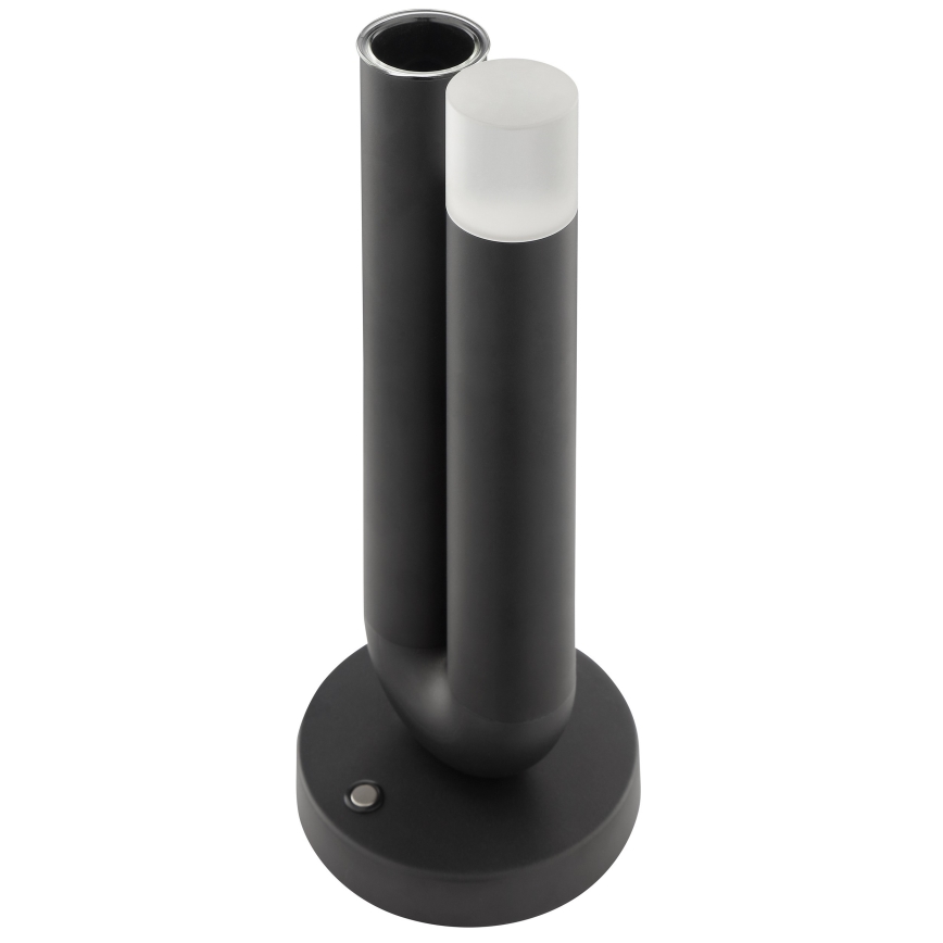 Brilliant - lampe de table d'extérieur LED SAYU dimmable, rechargeable, à commande tactile 2,5W/5V 2700K 2600 mAh IP44 noire