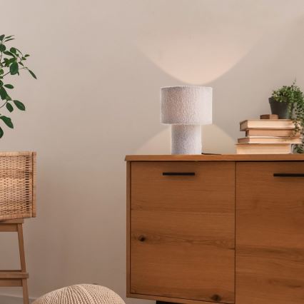 Brilliant - Lampe de table TEDDY 1xE27/20W/230V grise