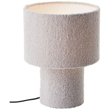 Brilliant - Lampe de table TEDDY 1xE27/20W/230V grise