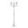 Brilliant - Lampe d'extérieur NISSIE 3xE27/60W/230V IP44 blanche