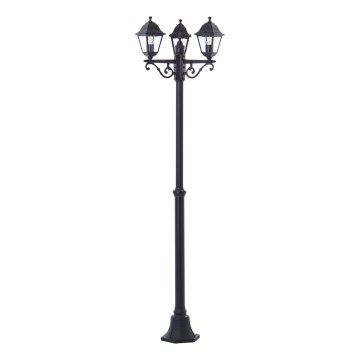 Brilliant - Lampe d'extérieur NISSIE 3xE27/60W/230V IP44 noir