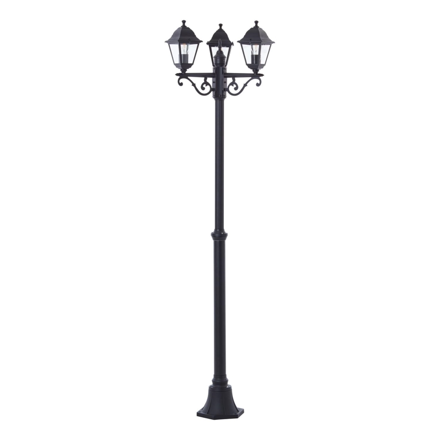 Brilliant - Lampe d'extérieur NISSIE 3xE27/60W/230V IP44 noir