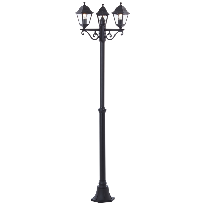 Brilliant - Lampe d'extérieur NISSIE 3xE27/60W/230V IP44 noir