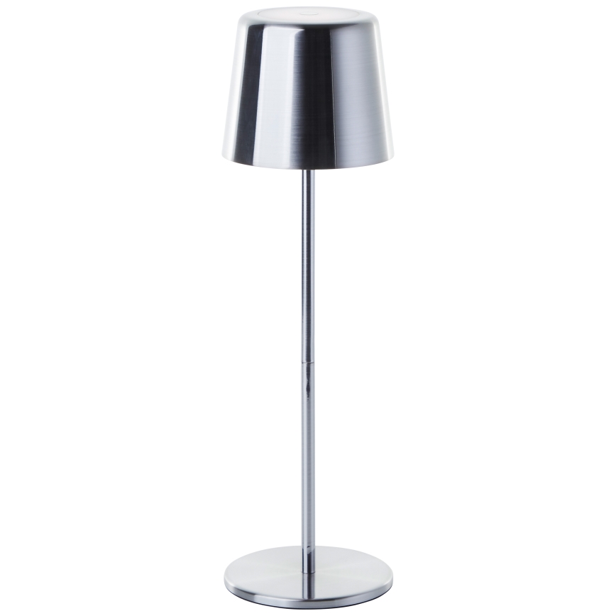 Brilliant - Lampe d'extérieur tactile à intensité variable XAANA LED/4W/5V 3000/4000/6500K 2600 mAh IP44 chrome brillant