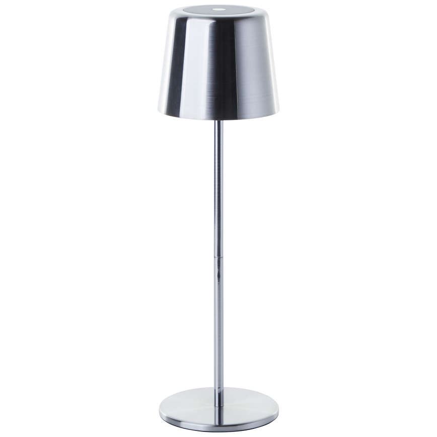 Brilliant - Lampe d'extérieur tactile à intensité variable XAANA LED/4W/5V 3000/4000/6500K 2600 mAh IP44 chrome brillant