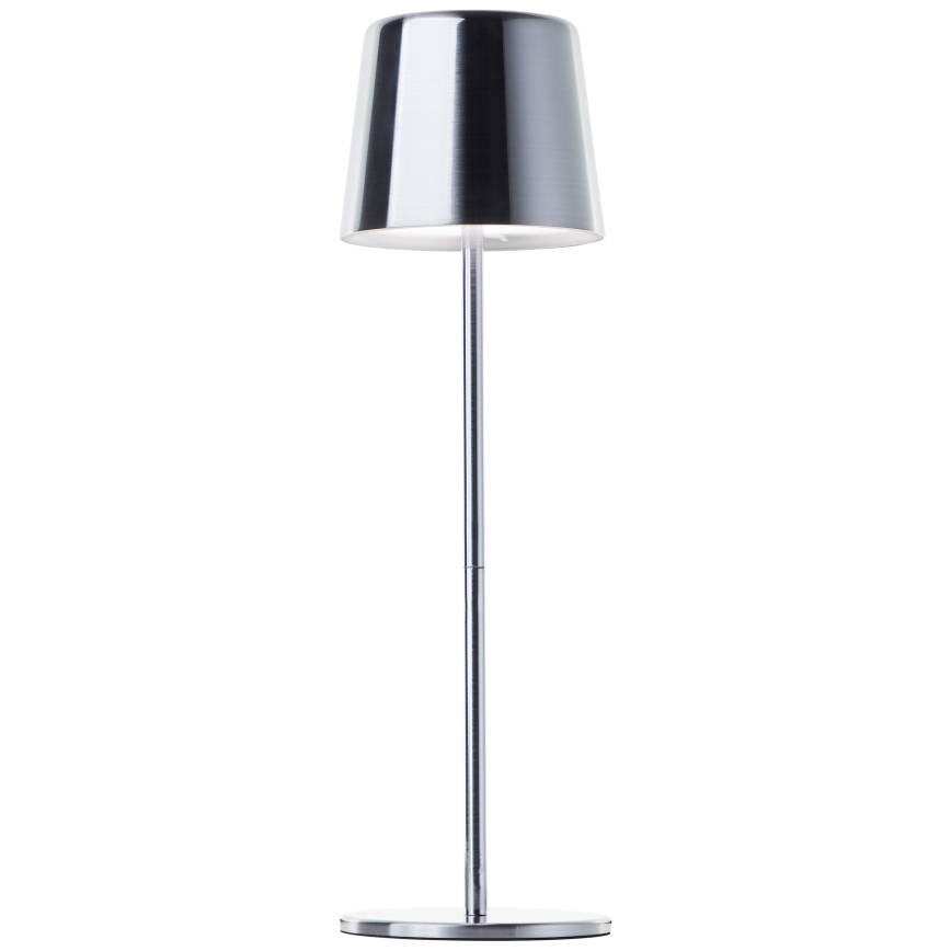 Brilliant - Lampe d'extérieur tactile à intensité variable XAANA LED/4W/5V 3000/4000/6500K 2600 mAh IP44 chrome brillant