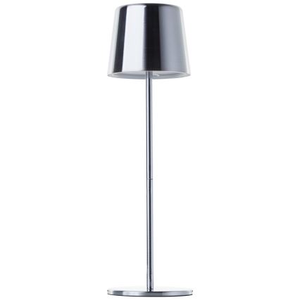 Brilliant - Lampe d'extérieur tactile à intensité variable XAANA LED/4W/5V 3000/4000/6500K 2600 mAh IP44 chrome brillant