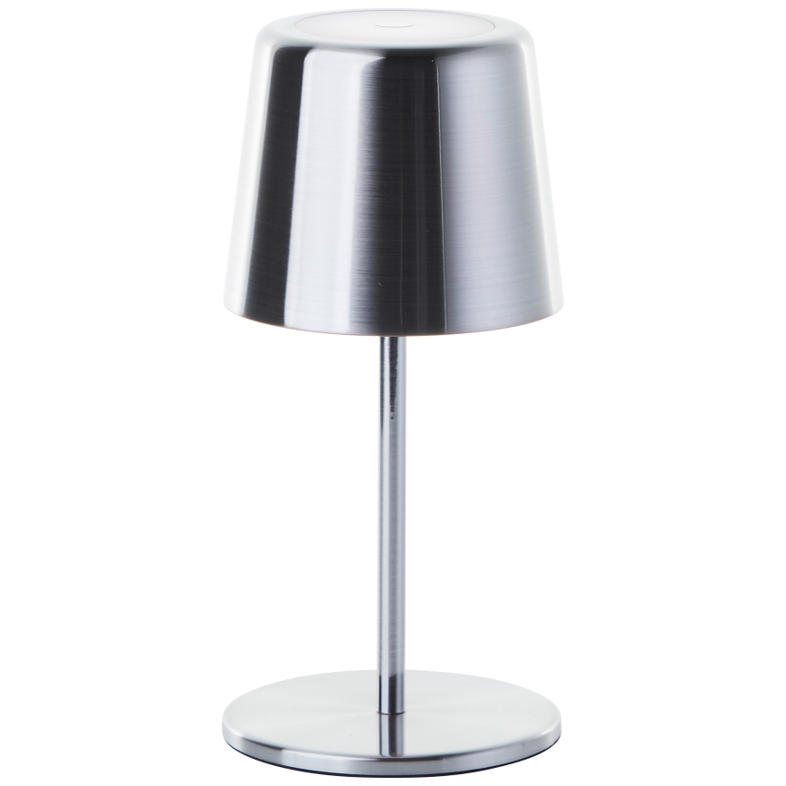 Brilliant - Lampe d'extérieur tactile à intensité variable XAANA LED/4W/5V 3000/4000/6500K 2600 mAh IP44 chrome brillant