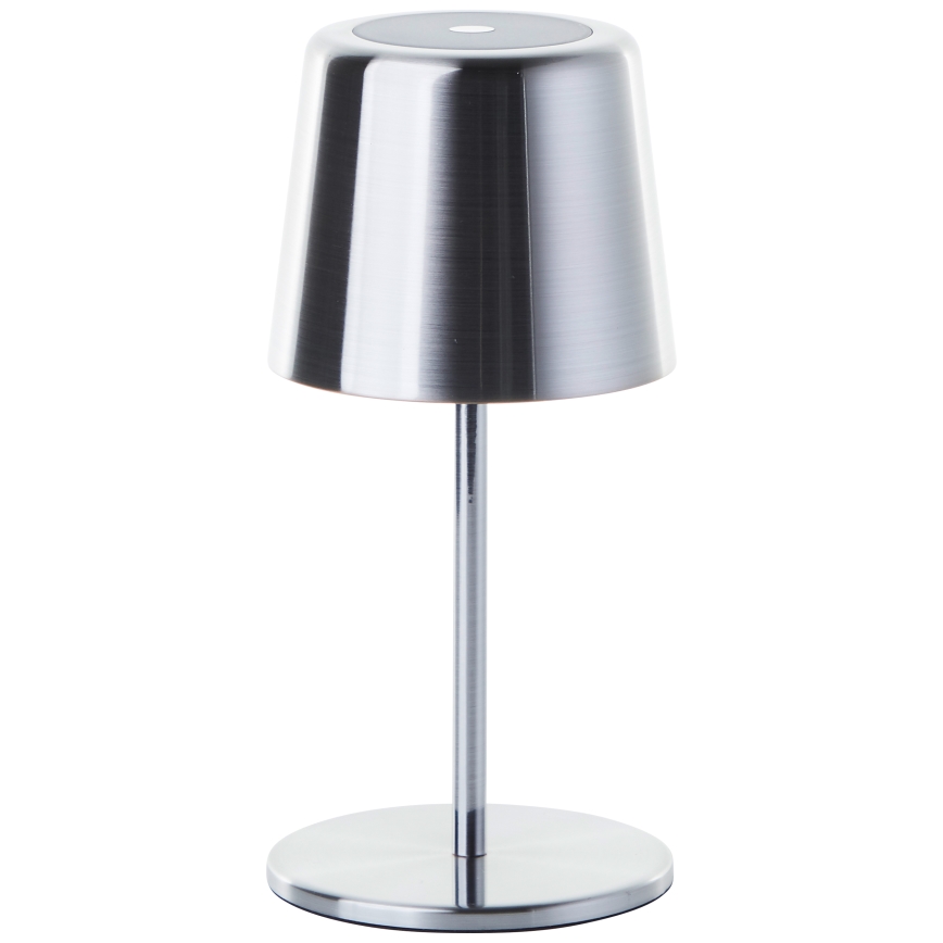 Brilliant - Lampe d'extérieur tactile à intensité variable XAANA LED/4W/5V 3000/4000/6500K 2600 mAh IP44 chrome brillant