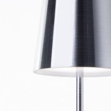 Brilliant - Lampe d'extérieur tactile à intensité variable XAANA LED/4W/5V 3000/4000/6500K 2600 mAh IP44 chrome brillant
