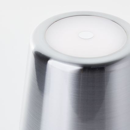 Brilliant - Lampe d'extérieur tactile à intensité variable XAANA LED/4W/5V 3000/4000/6500K 2600 mAh IP44 chrome brillant