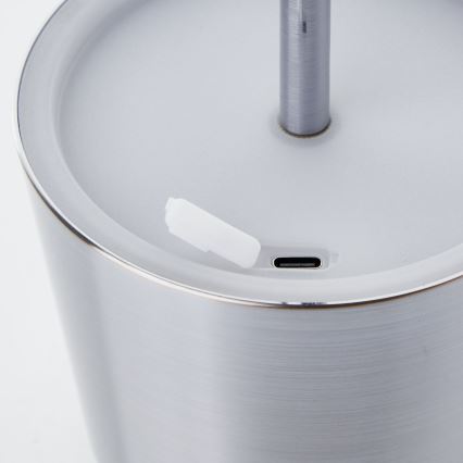 Brilliant - Lampe d'extérieur tactile à intensité variable XAANA LED/4W/5V 3000/4000/6500K 2600 mAh IP44 chrome brillant
