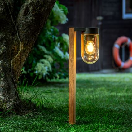 Brilliant - Lampe extérieur CABAR 1xE27/40W/230V 55 cm IP44 marron